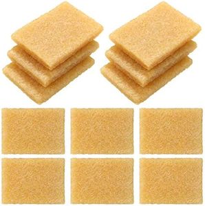 12 Pieces Glue Residue Pick up Eraser Rubber Cement Eraser Rubber Cleaning Eraser for Removing Adhesive and Residues from Paper Plastic and More