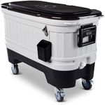 Igloo 125 qt Gray Party Bar Wheeled