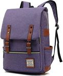 UGRACE Slim Business Laptop Backpack Elegant Casual Daypacks Outdoor Sports Rucksack School Shoulder Bag for Men Women, Tear Resistant Unique Travelling Backpack Fits up to 15.6Inch Laptop in Violet