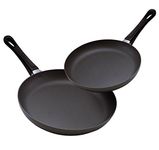 Scanpan Classic 2 Piece Fry Pan Set, Black