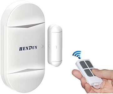 HENDUN Door Alarm When Opened for Home Security with Remote, 130dB Wireless Windows Alarm Sensors,Door Chime for Pool Door, Kids Safety for Garage, Sliding, Dementia,Opening Alert (Pack 1)