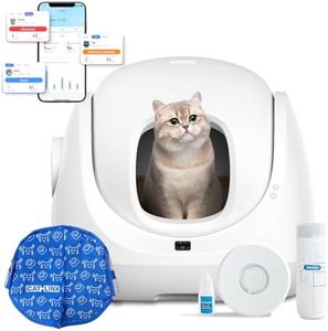 Catlink Baymax Selbstreinigende Katzentoilette, Überwachung der Gesundheit Ihrer Katze, Geeignet für Katzen von 1,5-10 kg, für Mehrere Katzen