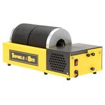 Tumble-Bee Rock Tumbler - Rotary Tumbler for Polishing Stones, Rocks, Glass and Metals - Professional Rock Tumbler for Adult & Kids - Rock Polisher Tumbler - Model TB-22, 2X2LB Barrel