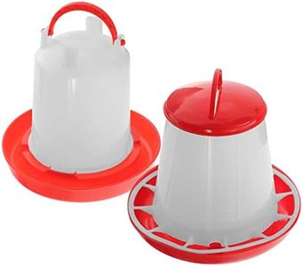 Chick Feeder and Waterer Kits Automatic Chicken Feeder and Waterer Set Hanging Poultry Feeder Food Container 1kg Baby Chicken Supplies for Baby Chick Quail