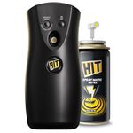 HIT Spray Matic Mosquito Repellent Dispenser Machine + 1 Refill | Automatic Spraying Every 2 hours for Total 6 hours | 12hrs Mosquito Protection | Refill Lasts Up to 2 Months