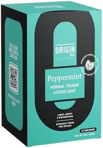 Origin Tea Peppermint Caffeine Free Loose Leaf Herbal Tea (75 g)