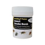 Smoke Bomb Professional Strength Fogger Fumigator for Fleas Bed bugs Moths Cluster fly Spider Poultry Red Mite and all insects Killer Midi Fumer 11g by Pest O One® (Pack of 1)