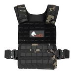 WOLF TACTICAL Quick-Release Weighted Vest for Men Workout Vest, Strength Training Weight Vests Weighted Vest Men