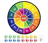 Kids Dart Board Set, 28.7 inch Foldable Velcro Dart Board with 16 Sticky Balls, Indoor Outdoor Kids Board Games Birthday Gift for 3-12 Years Old Boys Girls