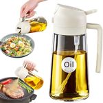 YRRAMATE 16oz/470ml Glass Olive Oil