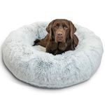 Best Friends by Sheri Luxury Shag Fuax Fur Donut Cuddler (Multiple Sizes) - Donut Cat and Dog Bed