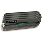 YELLOW YETI CLT P504S / K504S C504S M504S Y504S Toner Cartridge Compatible with Samsung Xpress CLP-415 CLX-4195 CLX-4195FN CLX-4195FW CLX-4195N SL-C1810W SL-C1860FW Black Cyan Magenta Yellow, 4 Pack