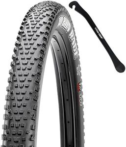 Cycle Crew Tire Lever and Maxxis Rekon Race 29"x2.4"WT EXO Mountain Bike Tire Puncture Protection Bundle