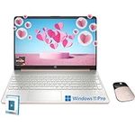 HP Rose Gold Laptop, 15.6" HD Displ
