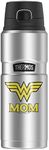 Wonder Woman Wonder Mom Logo, THERMOS STAINLESS KING Stainless Steel Drink Bottle, Vacuum insulated & Double Wall, 24oz