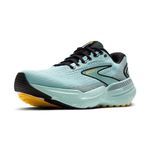 Brooks Men's Glycerin GTS 21 Supportive Running Shoe - Cloud/Black/Gold - 10.5 Medium