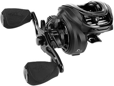 KastKing Zephyr Baitcasting Fishing Reel, Right Handed, Black