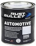 RUST BULLET Automotive Quart - Rust Inhibitor Paint and Rust Preventive Protective Coating - No Topcoat Needed - Metallic Gray