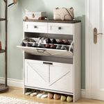 Halitaa Shoe Storage Cabinet with 2