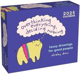 Lousy Drawings for Good People 2025 Day-To-Day Calendar: Overthinking Everything, Deciding Nothing