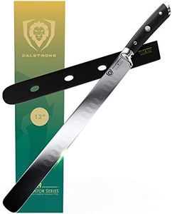 DALSTRONG Slicing Knife - 12 inch - Gladiator Series Elite - Granton Edge - Forged High-Carbon German Steel Knife - G10 Handle - w/Sheath - Slicer - NSF Certified