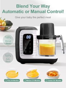 KOSTTE Baby Food Maker – Steamer & Blender for Homemade Purees