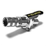 AZUNO Grease Gun Coupler, 2nd Generation Upgraded to 12,000 PSI, Grease Gun Tips Quick Lock and Release, Compatible with All Grease Guns 1/8" NPT Grease Gun Fittings (Grease Gun Coupler 1pcs)
