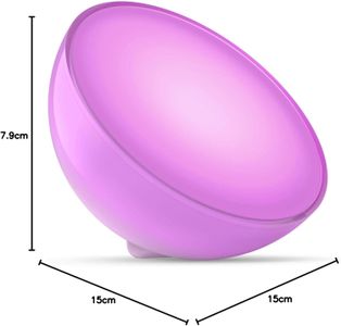 Philips Hue Go 2.0 Portable Smart LED Light – Rechargeable, White