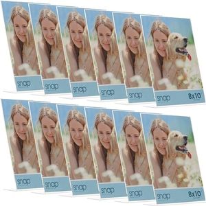 Snap Acrylic Frame (Set of 12), 8 x 10
