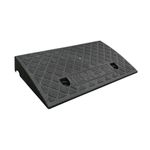 CALANDIS™ Curb Ramp Portable Driveway Curb Ramp for Motorcycle Mowers Hand Trucks H 6cm Black | Access Ramps | Mobility Furniture & Fixtures | Medical, Mobility & Disability