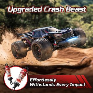DEERC 1:14 Brushless RC Car for Adults – 46+ mph 4WD Off-Road Truck, Waterproof, All Terrain