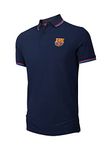 Shop The Arena: FC Barcelona: Men's Classic Polo (NavyM) Blue