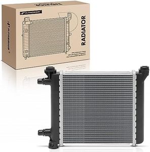 A-Premium Engine Coolant Radiator Assembly Compatible with BMW X1 2016-2022, 228i xDrive Gran Coupe 2020, X2 2018-2023, M235i xDrive Gran Coupe 2020 & Mini Cooper Countryman 2017-2019, 1.5L 2.0L