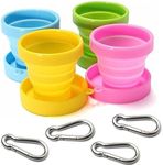 IONPSHG 4Pcs Collapsible Cup Silico