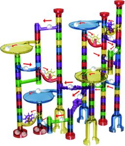 Marble Mania Marble Run Set – 162-Piece Construction Toy
