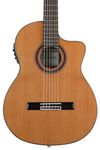 Cordoba C7-CE Cutaway Classical Acoustic-Electric Nylon String Guitar, Iberia Series