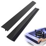 Silicone Stove Counter Gap Cover,Kitchen Silicone Stove Cover,Heat Resistant Stove Counter Cover Seal Pad,Kitchen Oil-Gas Slit Filler Dustproof and Waterproof,Seal The Gaps Between counters(30 Inch)