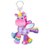 Playgro Activity Friend Stella Unicorn - Delight Your Baby Girl with this Sensory Development Toy, Ideal Baby Girl Gift for 0+ Months - On-The-Go Fun with Car Seat Toys and Baby Pram Toy