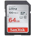 SanDisk SDSDUNR-064G-GN6IN Ultra 64 GB SDXC Memory Card up to 100MB/s, Class 10 UHS-I