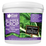 Elixir Gardens Bumper Crop High Nitrogen Fertiliser | NPK 23:5:11 |Various quantities available from 1kg to 20kg | 10kg Re-Sealable Tub | makes 10,000L of liquid feed