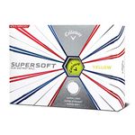 Callaway Golf Supersoft Golf Balls, (One Dozen), Yellow