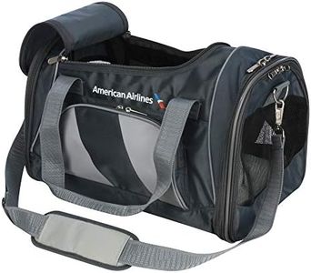 Sherpa American Airlines Travel Pet Carrier, Airline Approved & Guaranteed On Board - Charcoal Gray, Medium