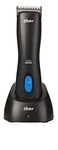 Oster Pro 3000i Cordless Pet Clippers with Size 10 CryogenX Blade (078003-100-000), 6.90 x 1.80 x 1.90 Inch, Black/Blue