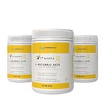 Sharrets Vitamin C L Ascorbic Powder 350g x 3 : Versatile Excellence for Food, Nutraceuticals, and DIY Cosmetics