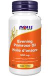 NOW Supplements Evening Primrose Oil 500mg Softgels, 100 Count