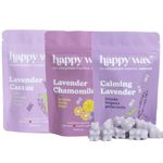 Happy Wax Scented Natural Soy Wax Melts – Scented Wax Melts Infused with Essential Oils, Non Toxic Wax Bears for Wax Warmers and melters (Lavender Lovers)