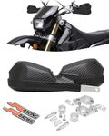 JFG RACING Hand Guards,Carbon Fiber Pattern Universal Handguards for7/8" 22mm and 1 1/8" 28mm Handlebar for Dirt Bike ATV MX Snowmobile CRF YZ KLX RAPTOR KLR DR CBR 125 150 250 450 650 660