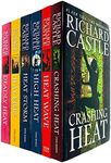 Nikki Heat Series 6 Books Collection Set by Richard Castle (Crashing Heat, Heat Wave, High Heat, Heat Storm, Heat Rises & Deadly Heat)