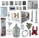 Master Fermentation Kit- 3 in 1 Make Your Own Hard Seltzer/Hard Cider/Mead reusable equipment from Must Bee Company- Mead Kit- Hard Cider KIt- Hard Seltzer Kit