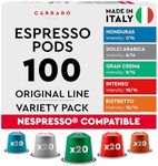 CARRARO Variety Pack - 100 Aluminum